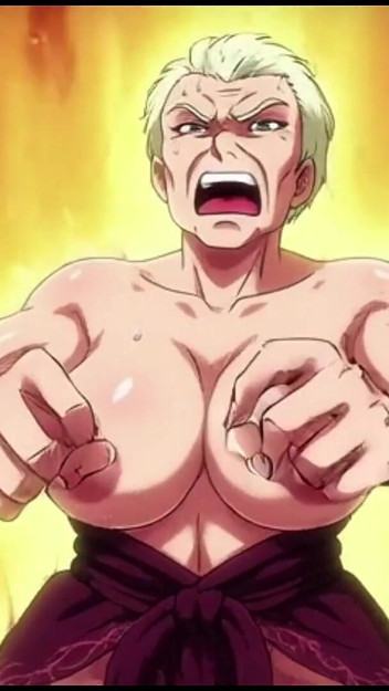 Ai Made Anime Scenes with Topless Women