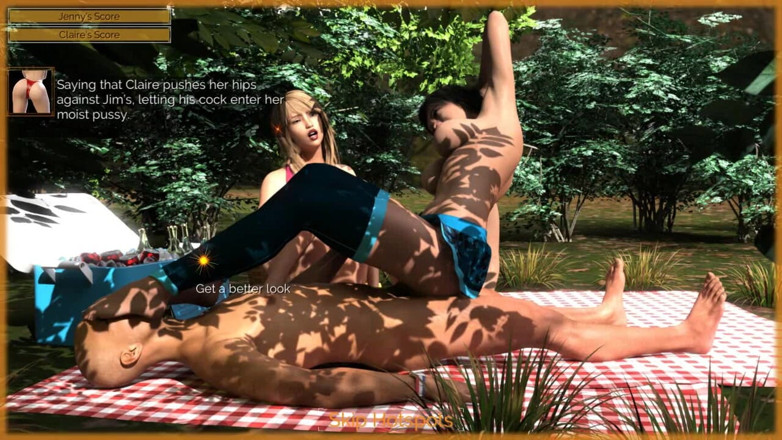 Dirty GamesXxX: Casamento Feliz: Safados jogos sensuais ao ar livre ep.30