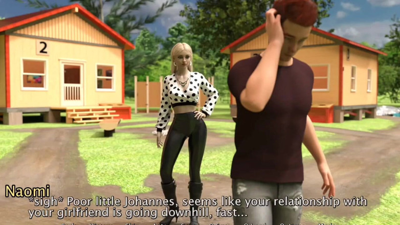 Johannes Gaming: Red Falls # 5 encontrando a la chica que me chupó