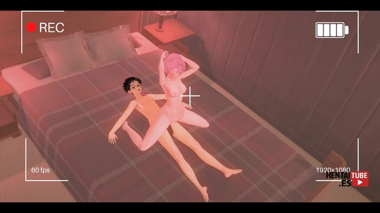 HentaiTubes: Dandadan Hentai - Aira Ridding Okarun's Dick - Asijská japonská Anime Manga