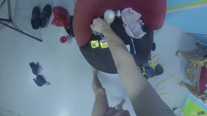 Immoral Live: POV에서 더 좋은 금발!