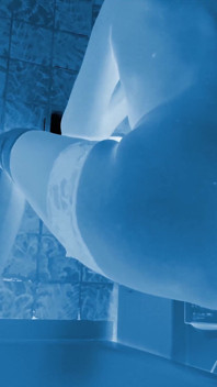 Spermaavlopp 8. Franska MILF Dränerar Sperma I Badrummet! Röntgen Design.