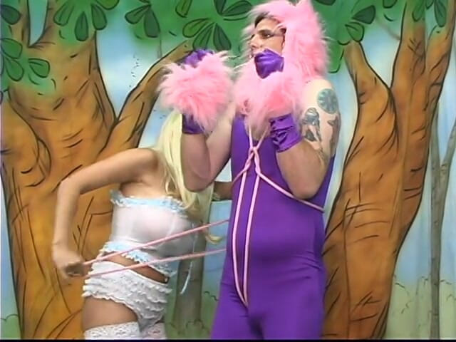 Project Femdom: Kinky mature dom orders her slave dressed to eat filth