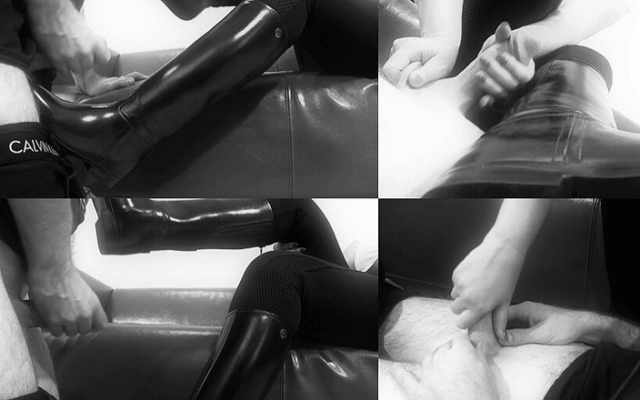 Deutsche Dominanz: 熟女と彼女の新しいブーツ