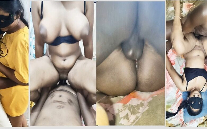 Mandadum: Telugu Harika Tante Geneukt Door Zwarte Jongen Met Grote Lul