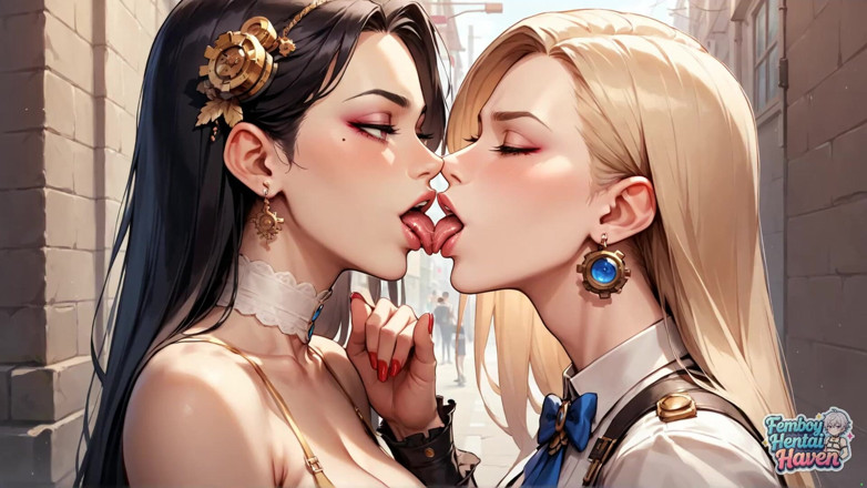 Femboy Hentai Haven: Femboy's City Street Cum Splash é o femboy mais quente e...