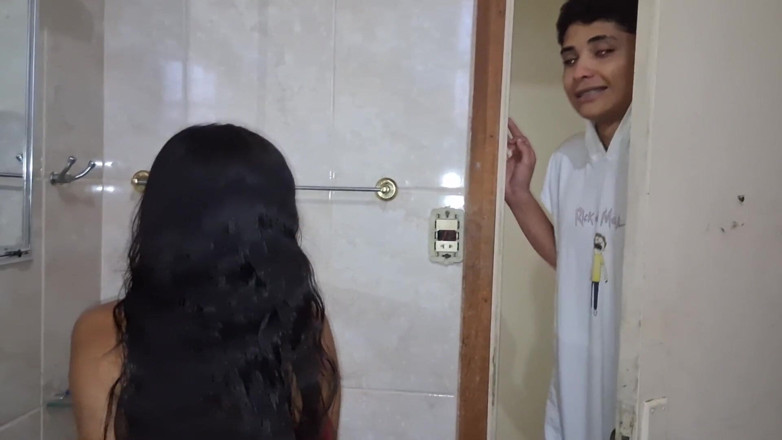 Jasmine Santanna: I Caught My Stepbrother Masturbating I Was Dying of Horniness...