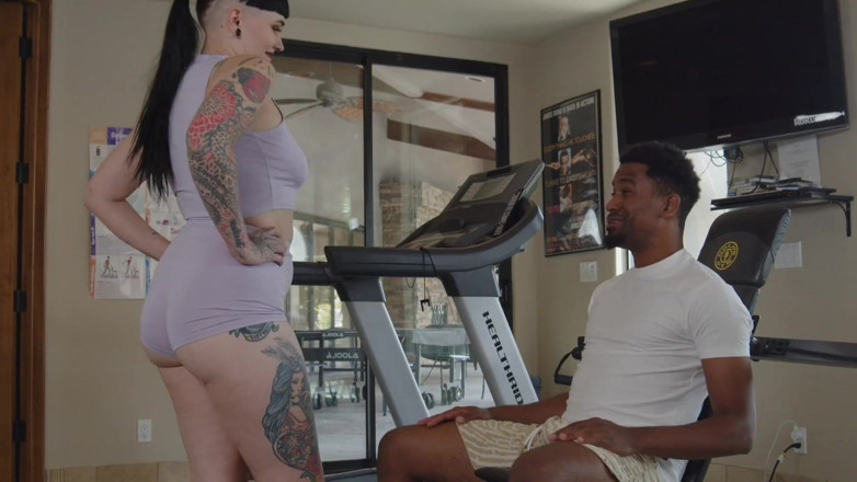 Darrenblazeent: Giving Tiffany a BBC Workout