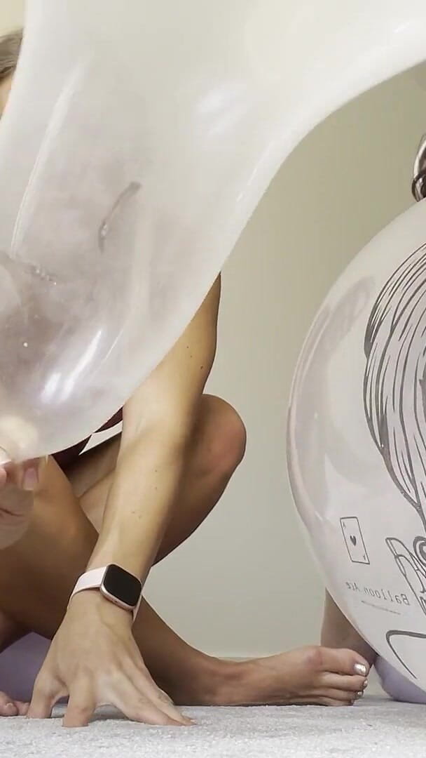 CALLIE ROKS: Grande cavalgada de balão e enorme B2p