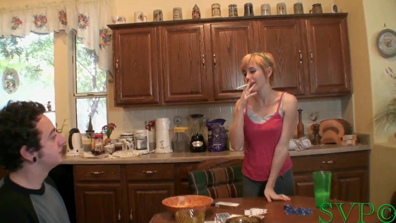 Wicked smoking stepsisters: 18-year-old Rae Smokes for Her Stepbrother