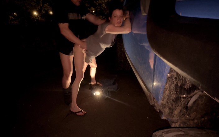 Whore Moan: Roadside Quickie Public Deepthroat Whore Wife