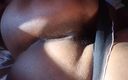 Super sexy ebony cuties: Power Piss Outdoors Shaking My Booty Rubbing My Pussy