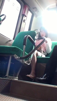Crowded Bus Heat - a Married Woman Notices and the Tension Builds Between Them - Scene2