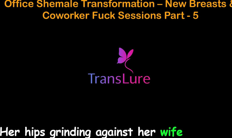 TransLure: English Audio Sex Story - Office Shemale Transformation - New Breasts &amp; Coworker...