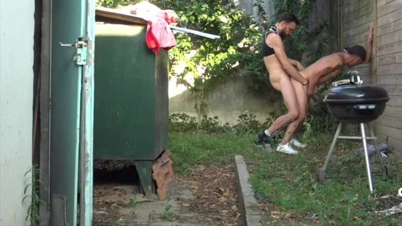 Hot rough sex special bareback: Fanno sesso all'aperto