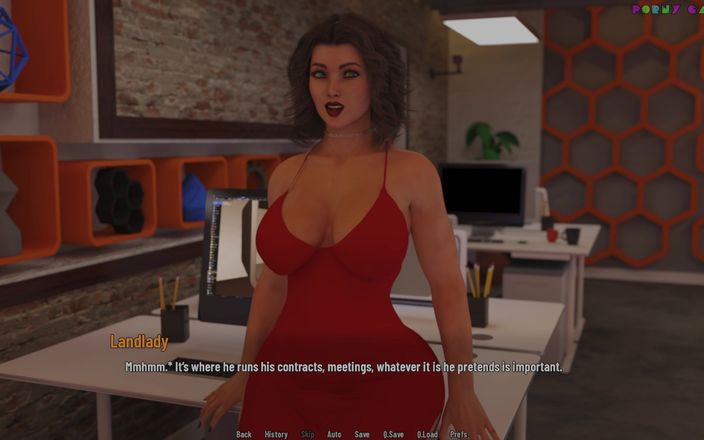 Porny Games: University Days door Greebo - stiefmoeder geeft me haar cadeau 13