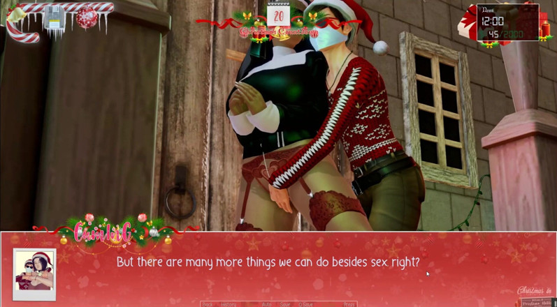 Cumming Gaming: Unlimited Christmas [Xmas hentai porn play] Ep.5 the black nun was...