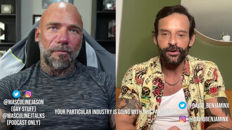 Raw and Uncensored with Masculine Jason: Porn Star Confessions - david Benjamin (एपिसोड 104)