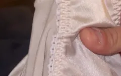 X suegra satén bragas cum