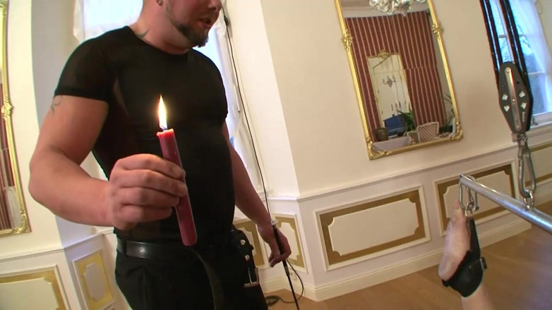 Absolute BDSM films - The original: Humiliated woman fucking with a candle