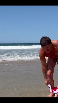 Work the Quads and Abs with Front Kicks Nude Workout #