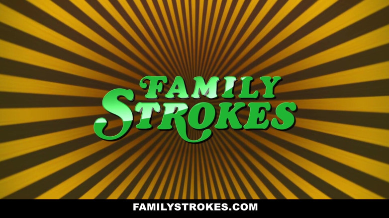 Family Strokes: Super herói meia-irmã fode