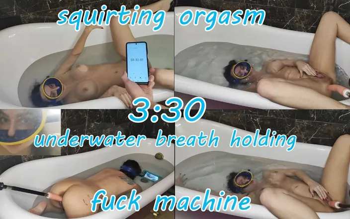 Princess18_: Underwater Fun with Fuck Machine and Huge Squirting Orgasm