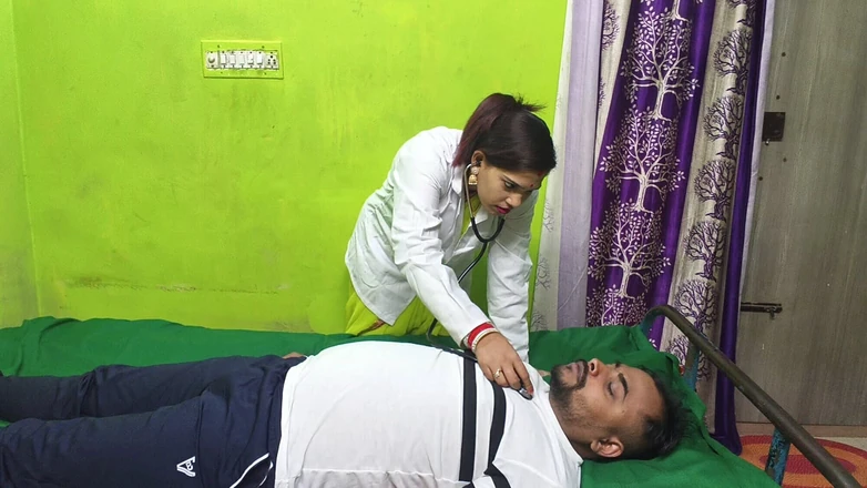 Sona bhabhi: Hot Indian Ladies Doctor Fucked by Her Patient When She...