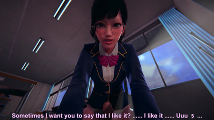 Waifu club 3D: DVA reitet deinen schwanz pOV