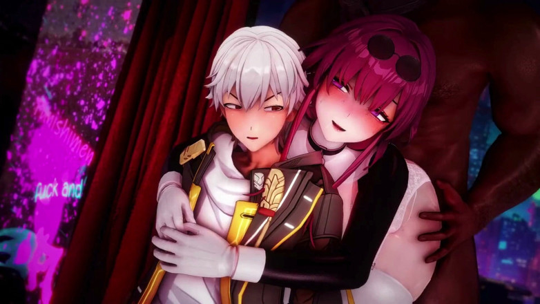 NSFWOtaku: Honkai Star Rail - Kafka Explicit Nightclub Room Sex - 3D Hentai Animations
