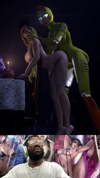 Hard Cock Futa Chica Fucks the Hell Outta the Big Breast Security Guard