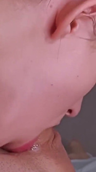 10 Inch Dick Cums Deep in Schoolgirl's Throat