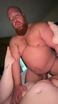 POV teil 2: Nach 5 fingern gibt der große bär piggy rose seinen fetten schwanz
