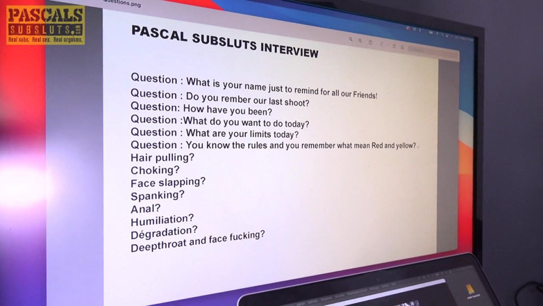 Pascals Subsluts: Valentina Bianco 3: Self-interviewing Slut