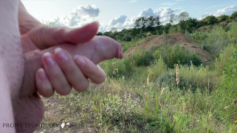 Projectsexdiary: Arriscada foda natural ao ar livre