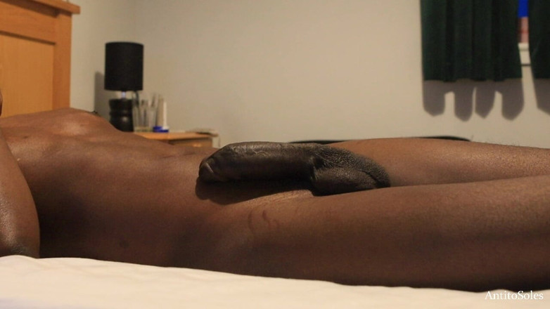 Antito: 침대에서 사정에 기름을 비운