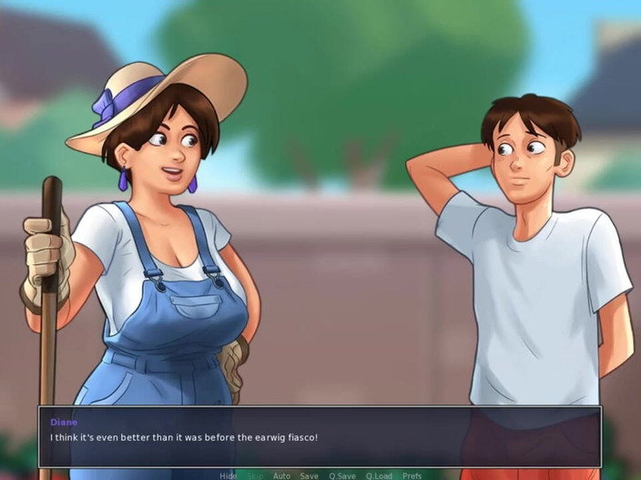 Miss Kitty 2K: Summertimesaga wat ben je aan het doen, Diane-deel 66 door Misskitty2k