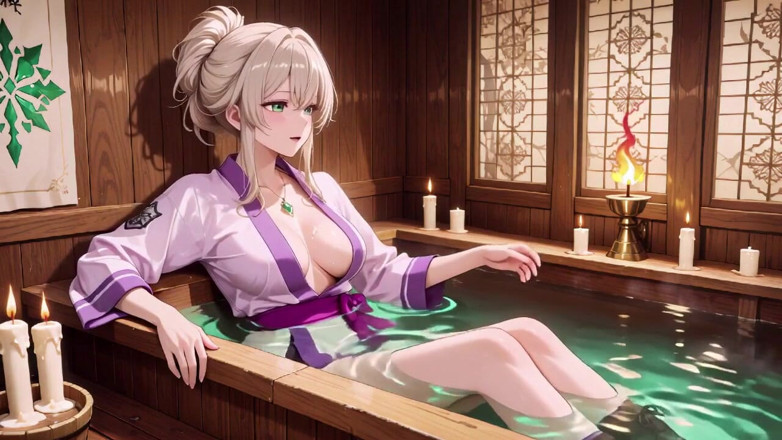 Tay Swift X: Guerrero Kimono Púrpura! Provocación prohibida en el dojo japonés. Arrodillando...