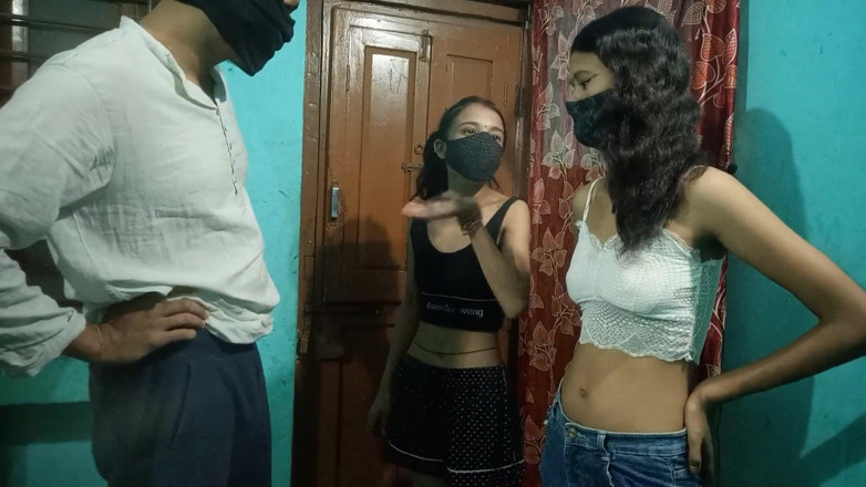 Raitorani: Two Girls and a Boy College Classmates Threesome