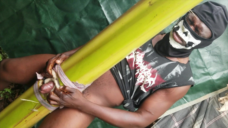 Movieporn: Masturbator Have Back Again with a Plantain Cum Hot