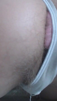 I Am Playing with Anal Plug Under My Panties