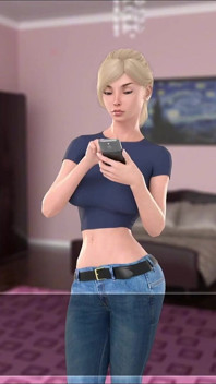 Lust and Life 02 - Duże cycki współlokatorka uwodzi zboczonego kolesia z jej ogromne cycki - gra porno 3D