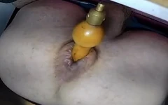 Altro dalla manopola gonfio grande buco della fica