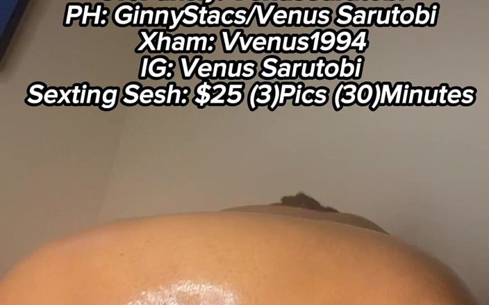 VVenus1994: 黑人胖美女被抹油骑乘大黑和喷出
