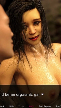 LISA #34b - Lisa Threesome in Hot Tub - Porn games, 3d Hentai, Adult games, 60 Fps - PaleGrass