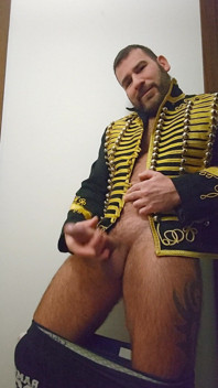 Daddy Huge Cock Masturbating