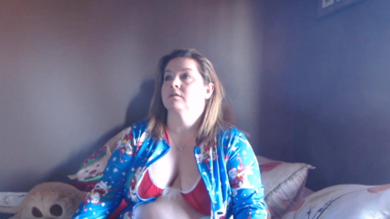 SexyNEBBW: Sexy bbw vánoční kamera