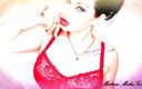 Goddess Misha Goldy: Sborra per le mie labbra lucide rosse e le mie...