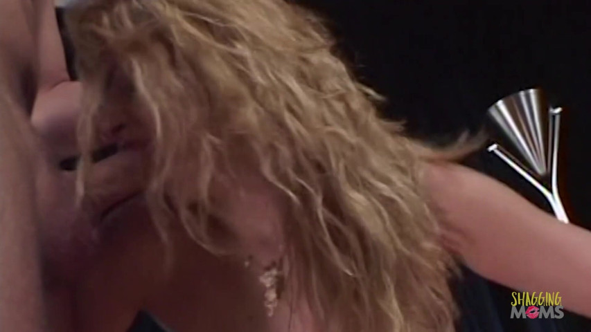 All of Her Nervousness Washes Away When Two Guys Fill Her Mouth and Snatch (Shagging Stepmoms)