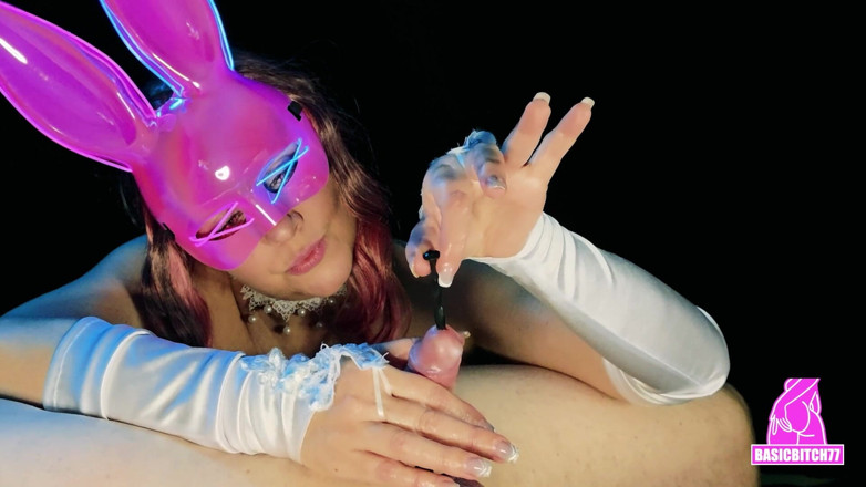 Basicbitch77: Pikmassage met urethraal geluid voor enorme spermalading